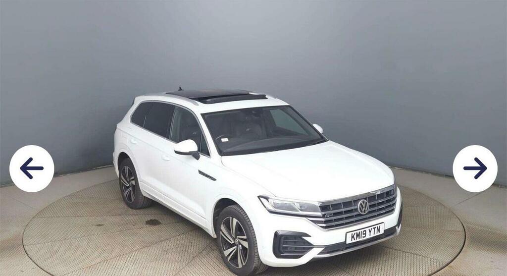 Volkswagen Touareg 3.0 Tdi V6 R-line Tech Tiptronic 4Motion Euro 6 S White