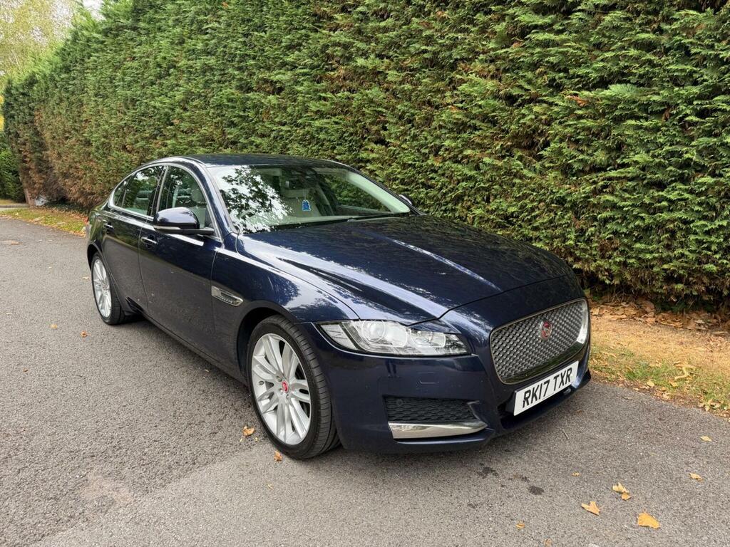 Jaguar XF Saloon 2.0D Portfolio Euro 6 Ss 2017 Blue #5