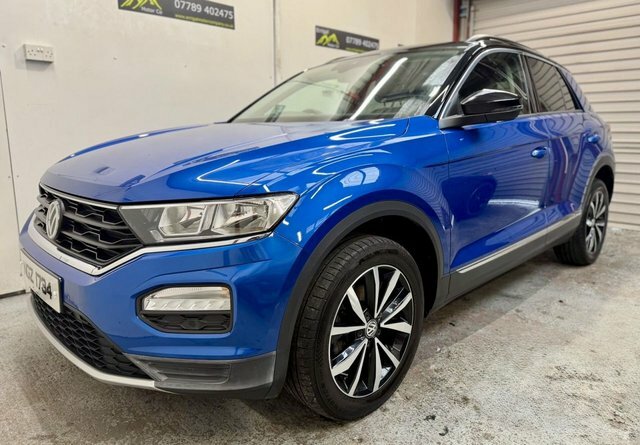 Volkswagen T-Roc 2019 1.0 Tsi Gpf Design Suv Euro Blue #4