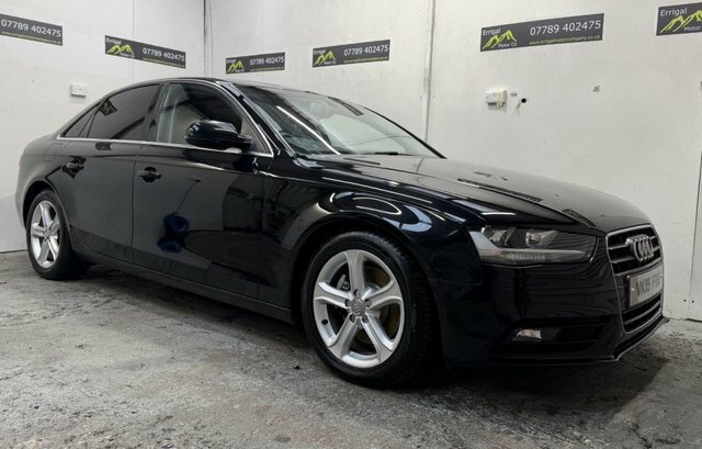 Audi A4 2015 2.0 Tdi Ultra Se Technik Saloon Ma Black