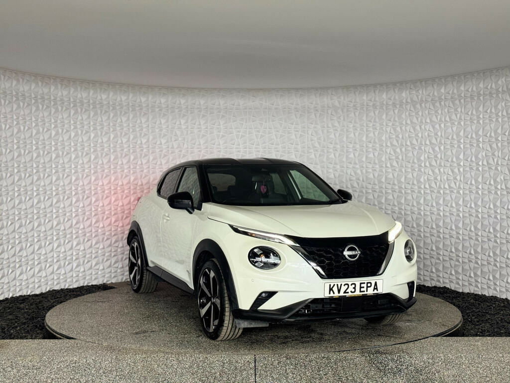 Nissan Juke 1.6 Tekna Euro 6 White #4