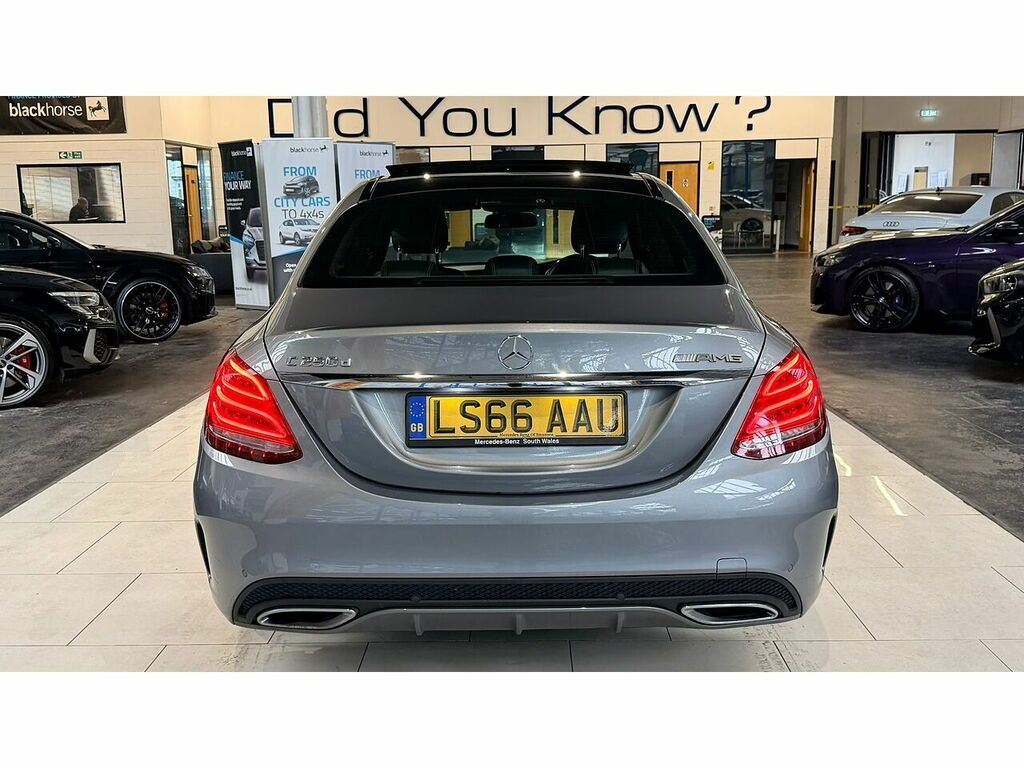 Mercedes-Benz C Class C250d Amg Line Silver #5