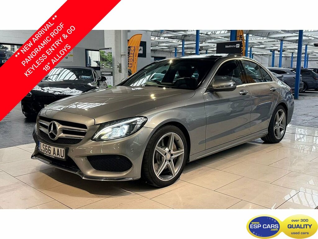 Mercedes-Benz C Class C250d Amg Line Silver