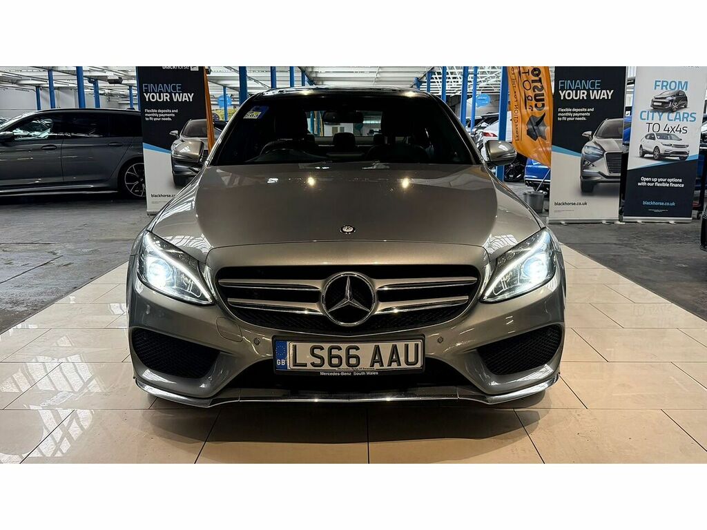 Mercedes-Benz C Class C250d Amg Line Silver #3