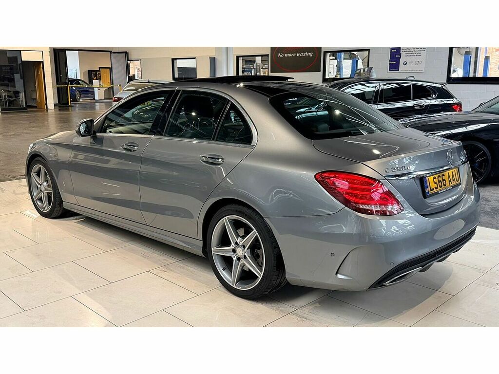 Mercedes-Benz C Class C250d Amg Line Silver #6