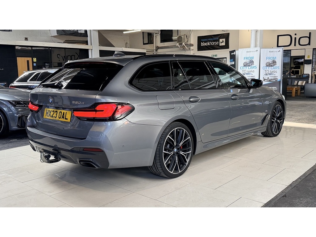 BMW 5 Series 520D Mht M Sport Grey #3