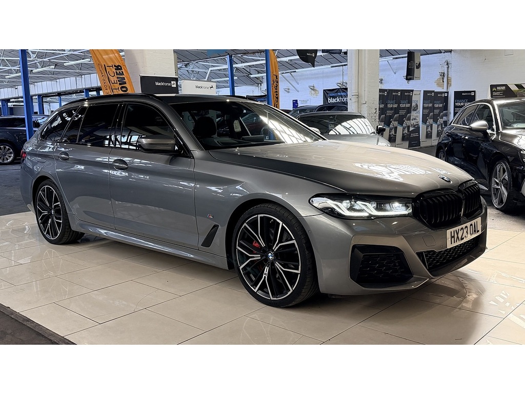 BMW 5 Series 520D Mht M Sport Grey #6