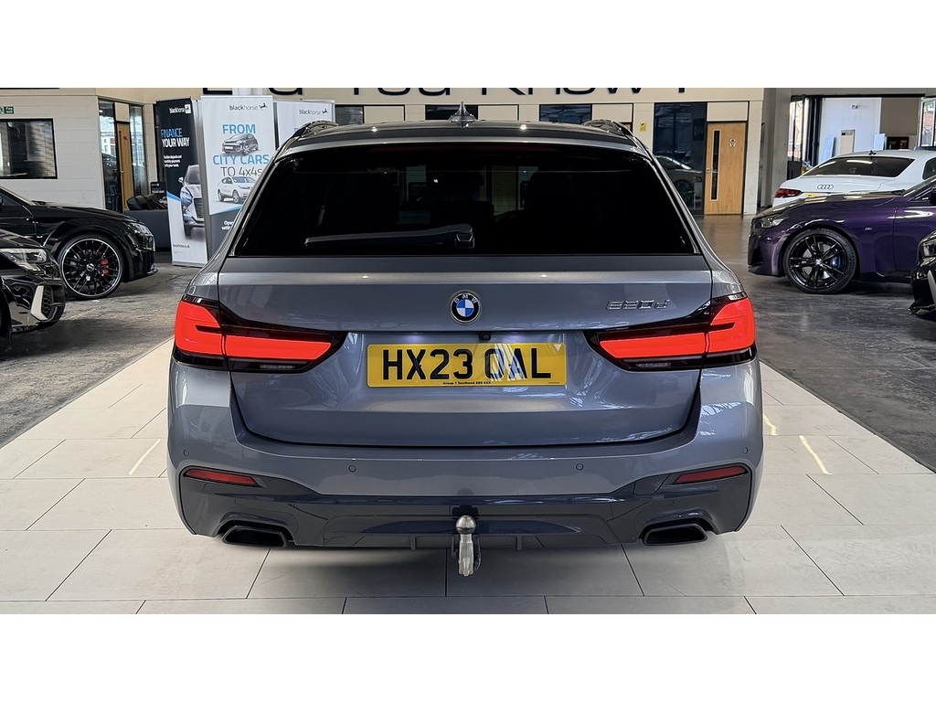BMW 5 Series 520D Mht M Sport Grey #4