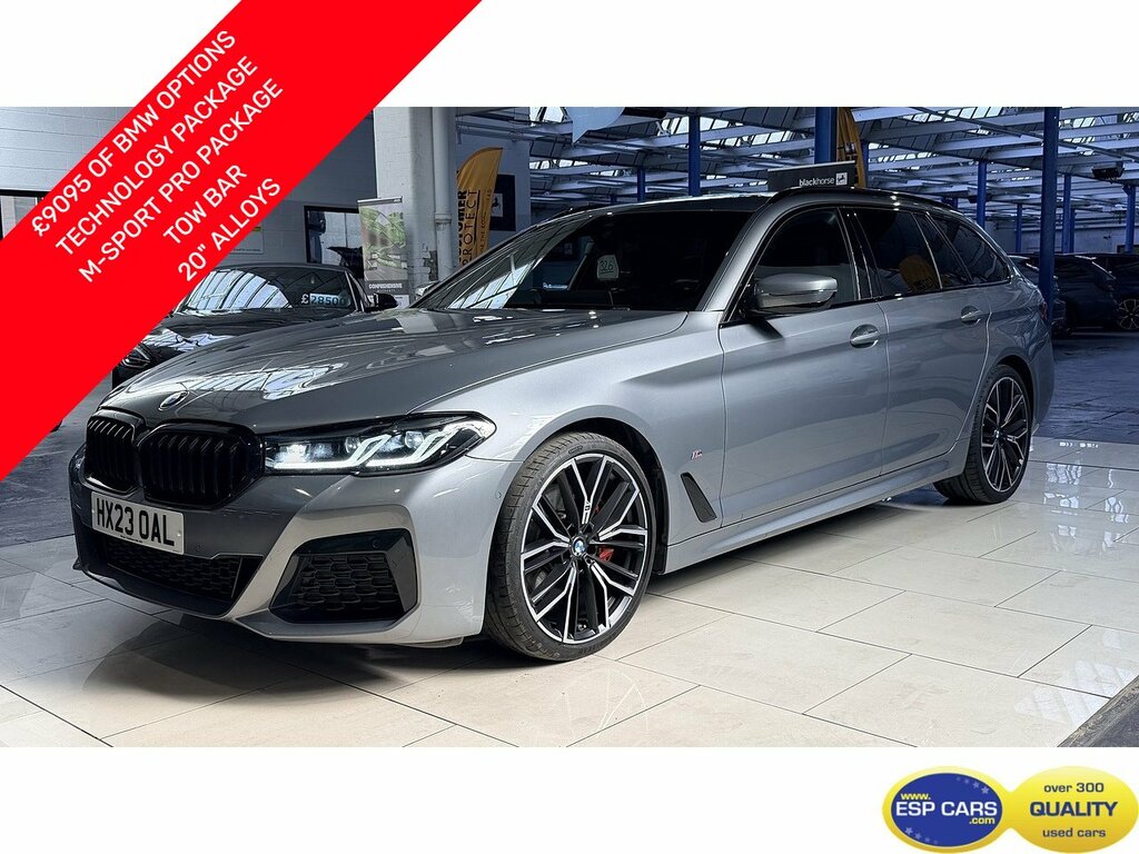 BMW 5 Series 520D Mht M Sport Grey