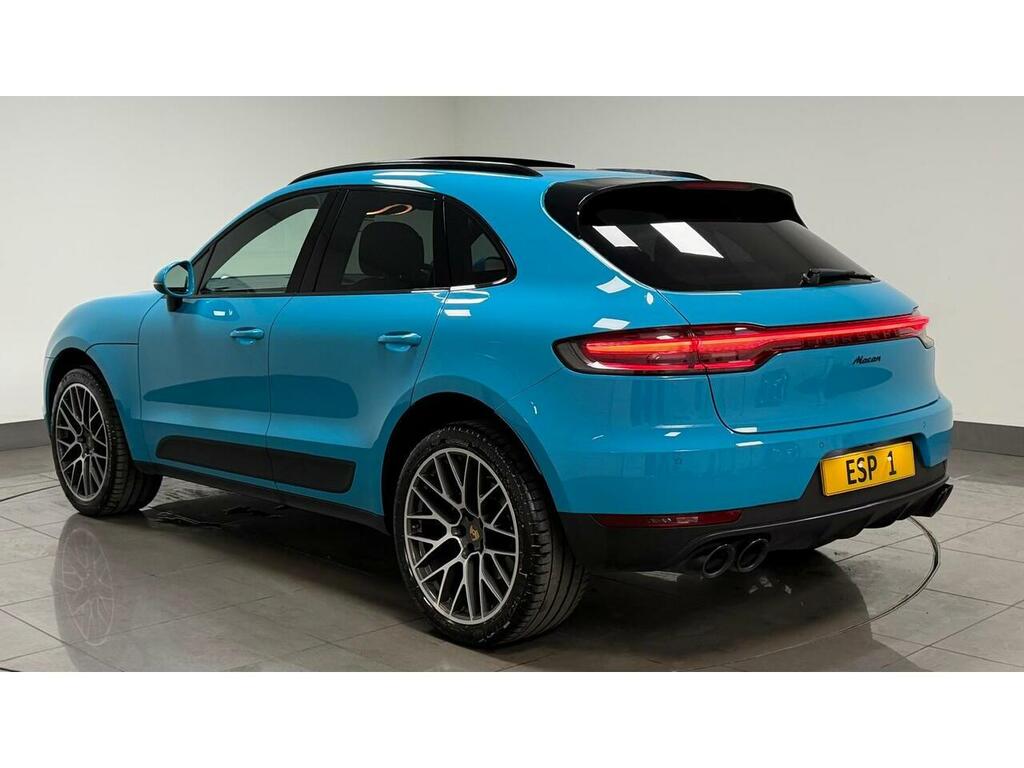 Porsche Macan T Blue #4