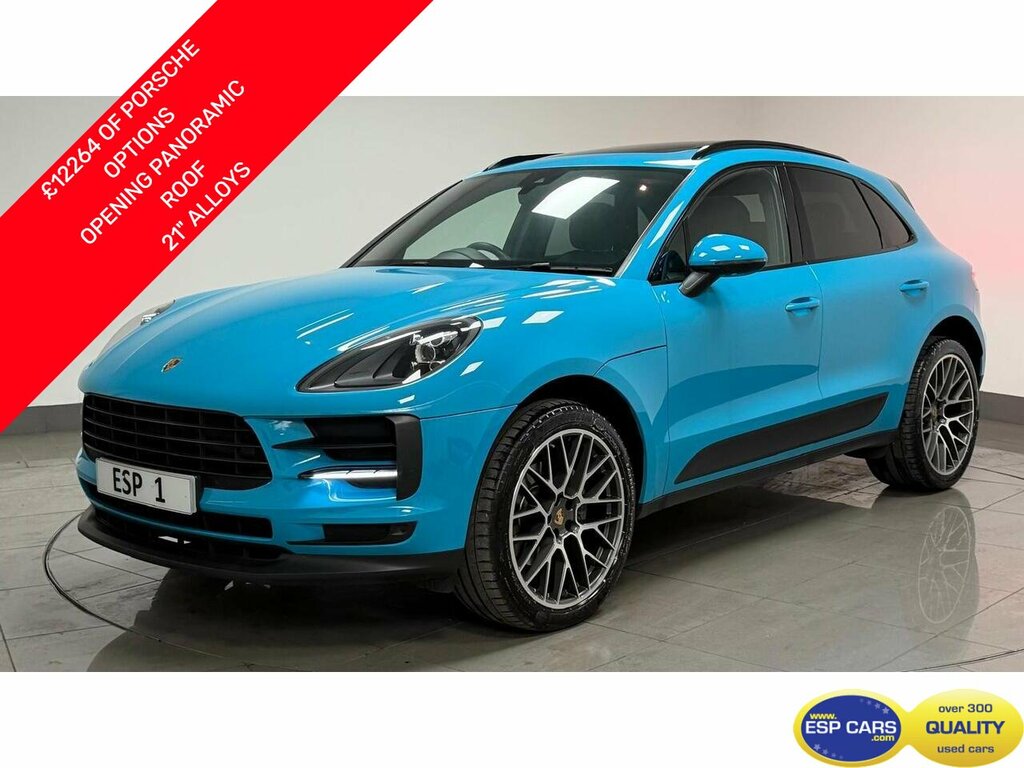 Porsche Macan T Blue