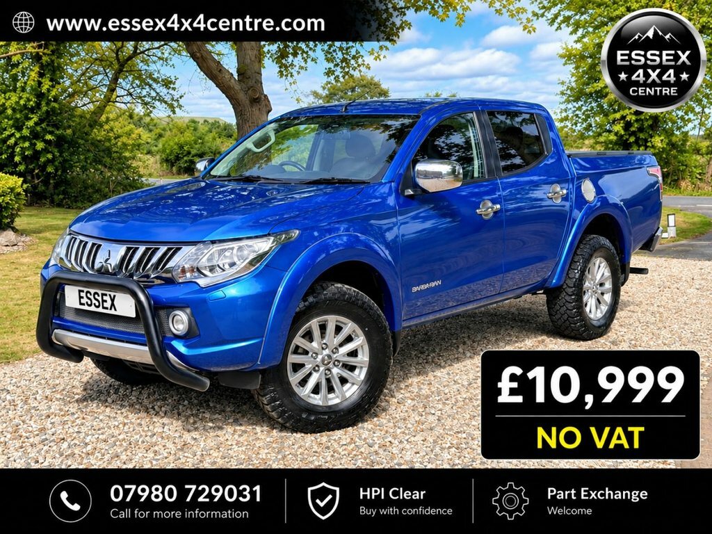 Mitsubishi L200 2.4L Dc Barbarian Blue