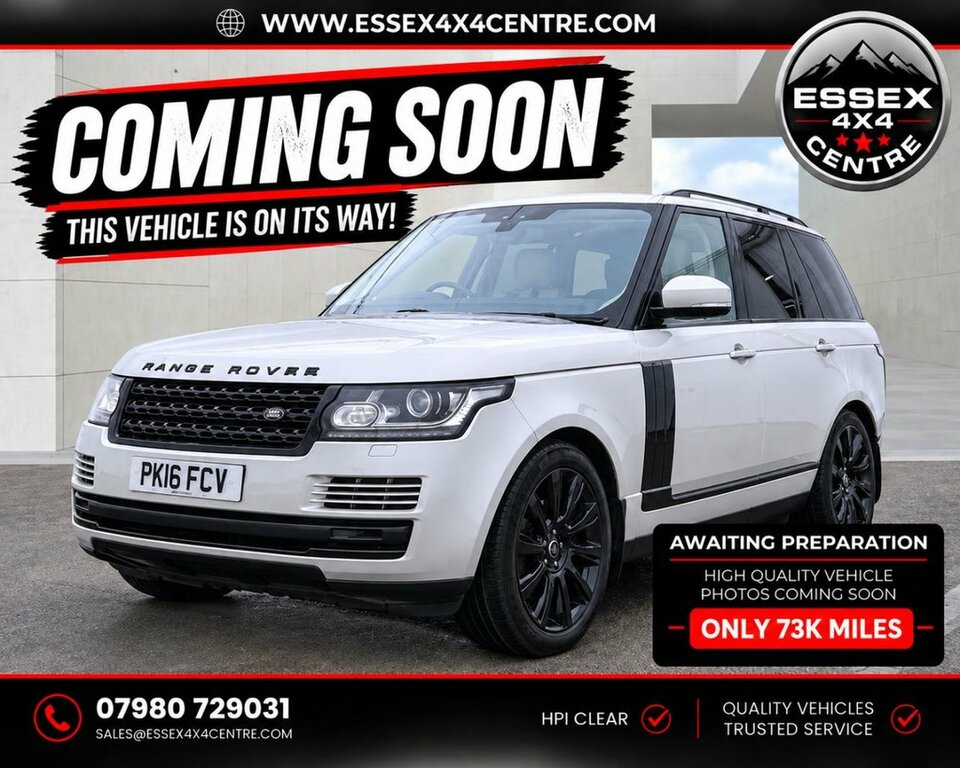 Land Rover Range Rover Sdv8 Vogue Se 16My Silver #1