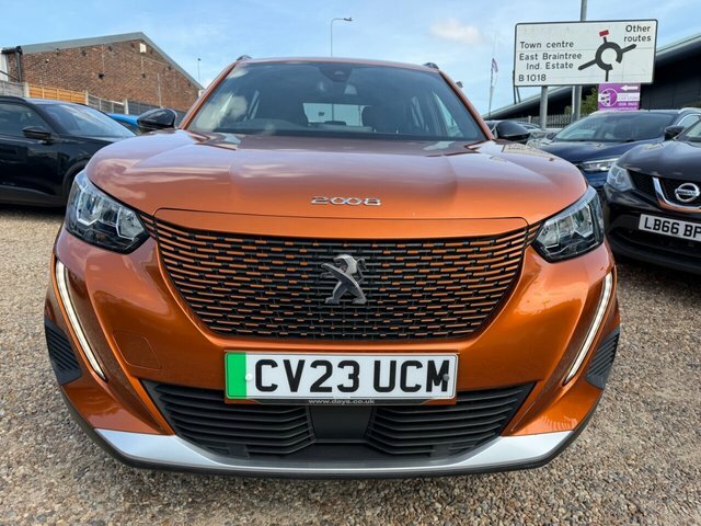 Peugeot e-2008 Allure Premium Suv CV23UCM Orange #2