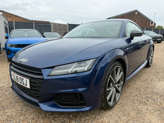 Audi TT Tfsi Black Edition Coupe Blue #5