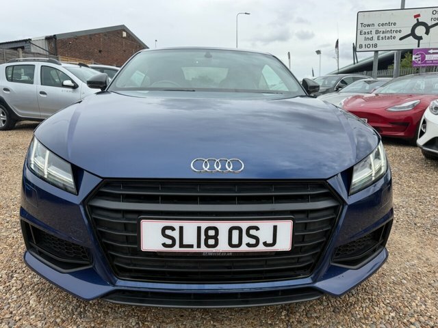 Audi TT Tfsi Black Edition Coupe Blue #2