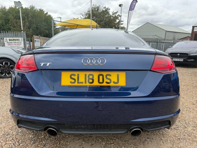 Audi TT Tfsi Black Edition Coupe Blue #4