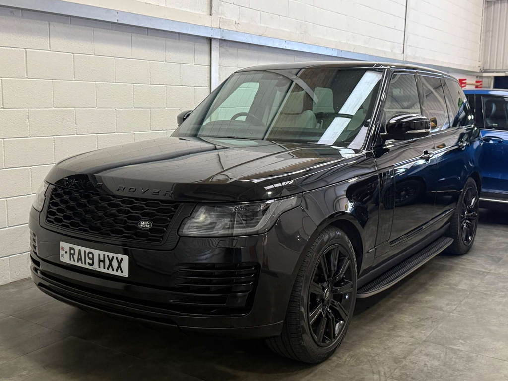 Land Rover Range Rover Suv Black #3