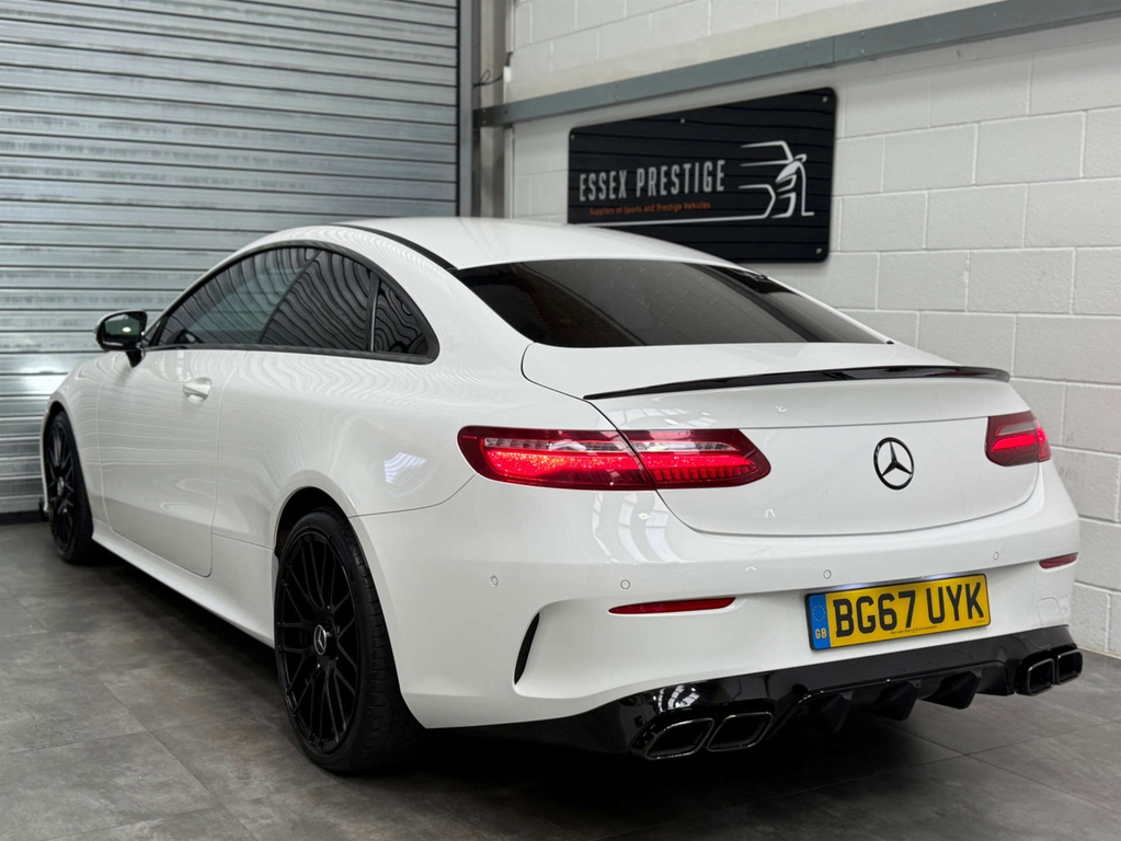 Mercedes-Benz E Class E 220 D Amg Line White #6