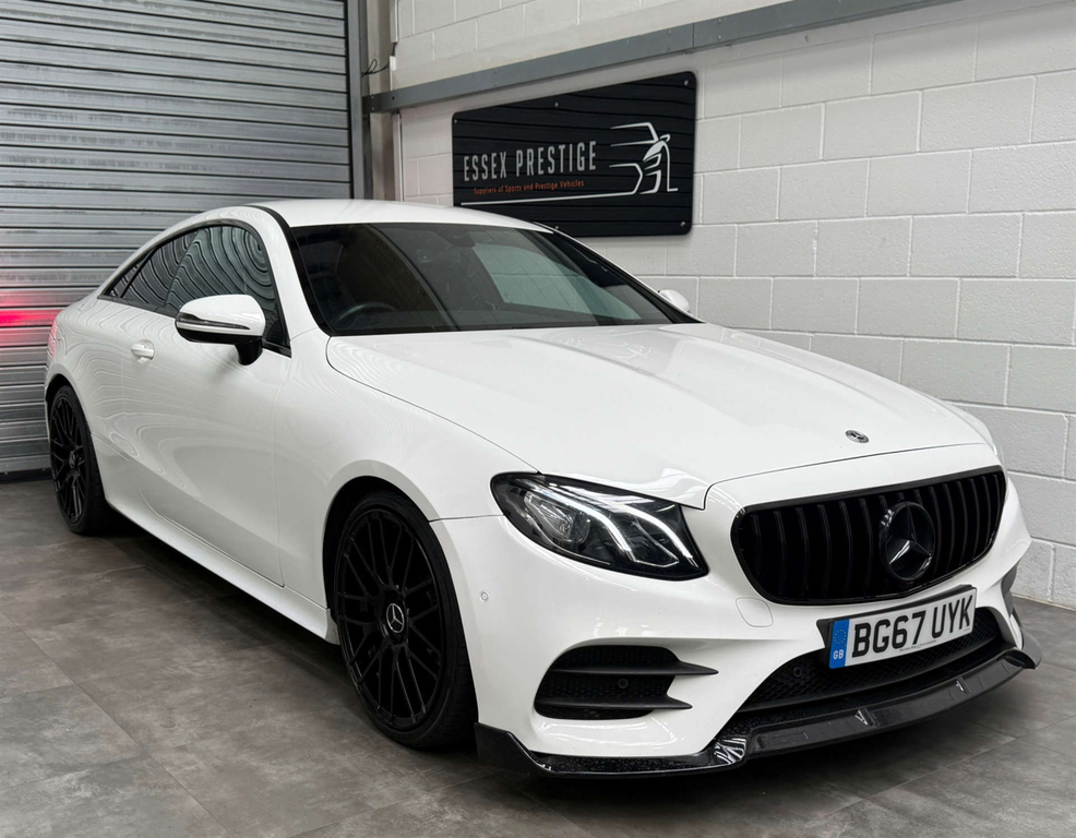 Mercedes-Benz E Class E 220 D Amg Line White