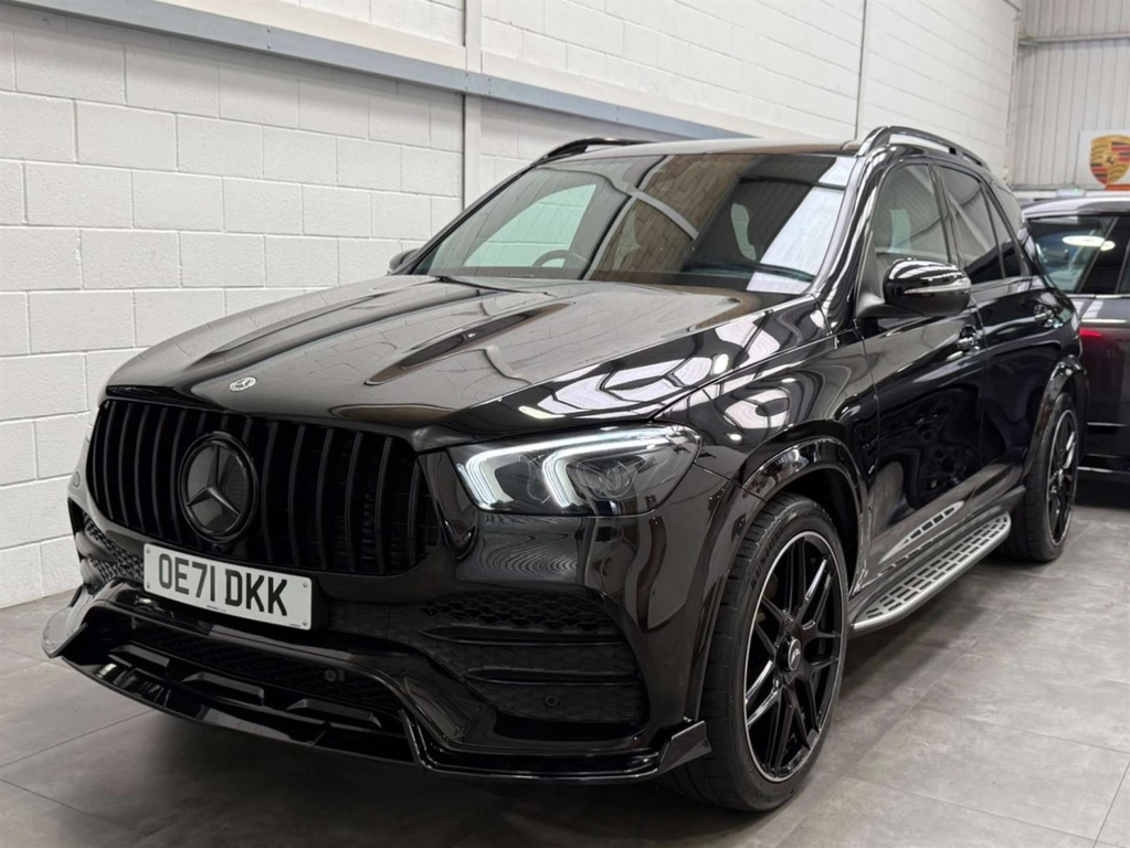 Mercedes-Benz GLE Class Amg Line De 4Matic 4Wd Black #3