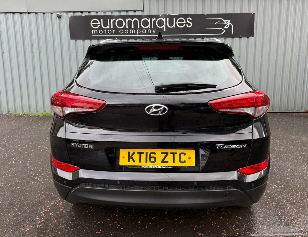 Hyundai Tucson 1.7 Crdi Blue Drive Premium Euro 6 Ss Black #5