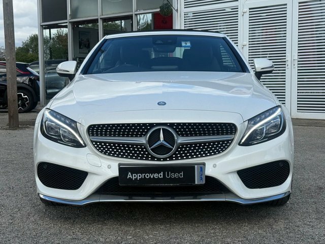 Mercedes-Benz C Class 2017 2.1 C220d Amg Line Premium Plus Cabriolet 2 KS17WKY White #4