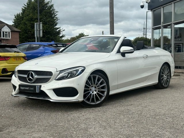 Mercedes-Benz C Class 2017 2.1 C220d Amg Line Premium Plus Cabriolet 2 KS17WKY White #5