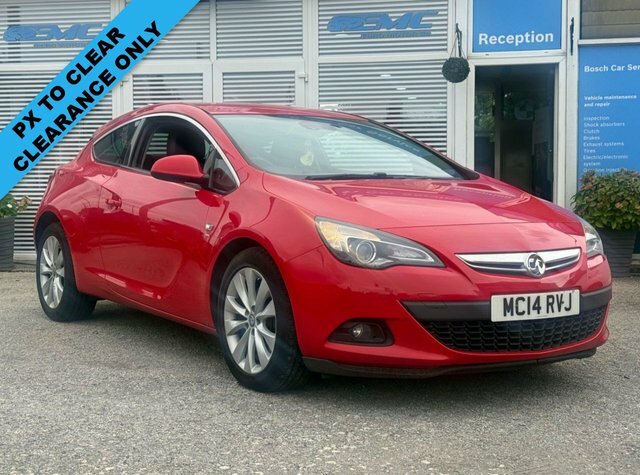 Vauxhall Astra GTC 2014 1.4T 16V Sri Coupe Euro 5 Red