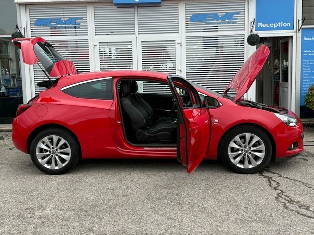 Vauxhall Astra GTC 2014 1.4T 16V Sri Coupe Euro 5 Red #6