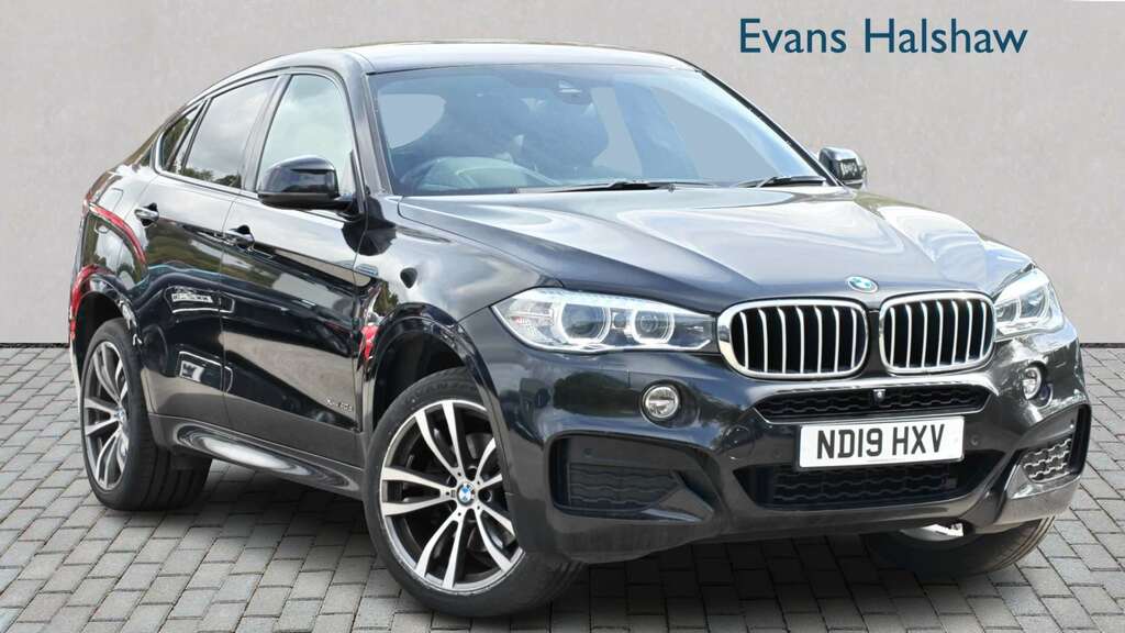 BMW X6 Xdrive40d M Sport Step 2019 ND19HXV Black