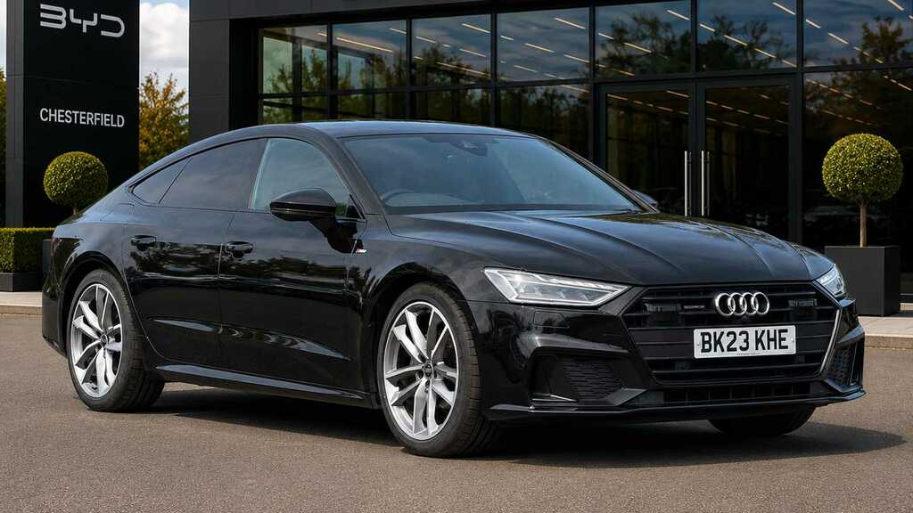 Audi A7 40 Tdi Quattro Black Edition S Tronic 2023 BK23KHE Black