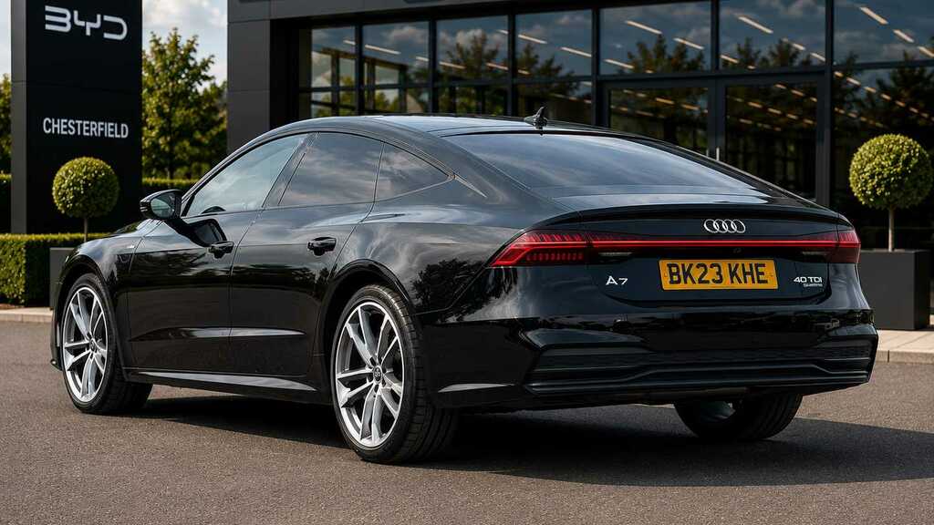 Audi A7 40 Tdi Quattro Black Edition S Tronic 2023 BK23KHE Black #2