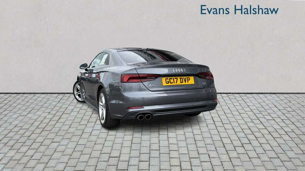Audi A5 2.0 Tdi Quattro S Line S Tronic 2017 GC17DVP Grey #2