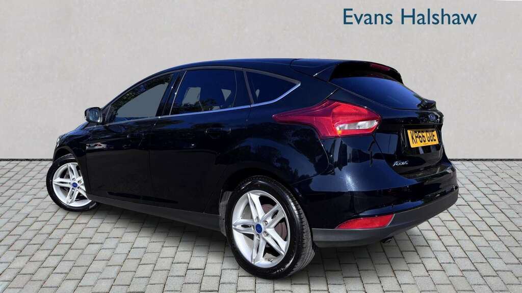 Ford Focus 1.5 Tdci 120 Zetec 2016 KP66GUE Black #2