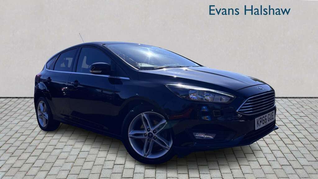 Ford Focus 1.5 Tdci 120 Zetec 2016 KP66GUE Black