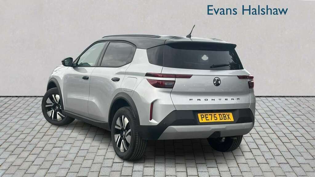 Vauxhall Frontera 1.2 Hybrid Gs E-dct6 2025 PE75DBX Silver #2
