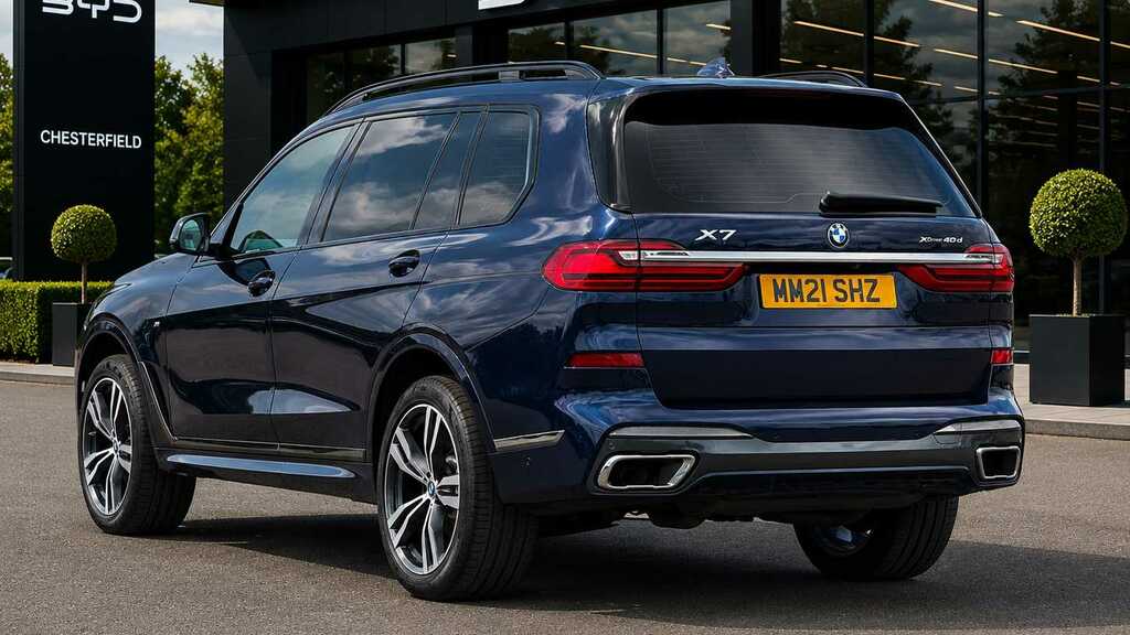 BMW X7 Xdrive40d Mht M Sport Step 2021 MM21SHZ Blue #2