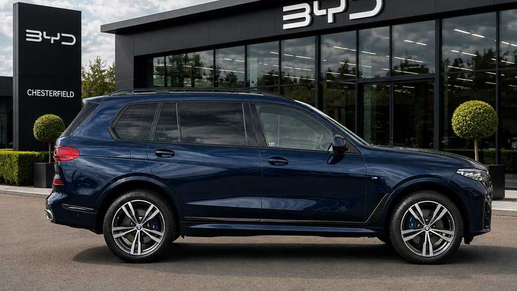 BMW X7 Xdrive40d Mht M Sport Step 2021 MM21SHZ Blue #6