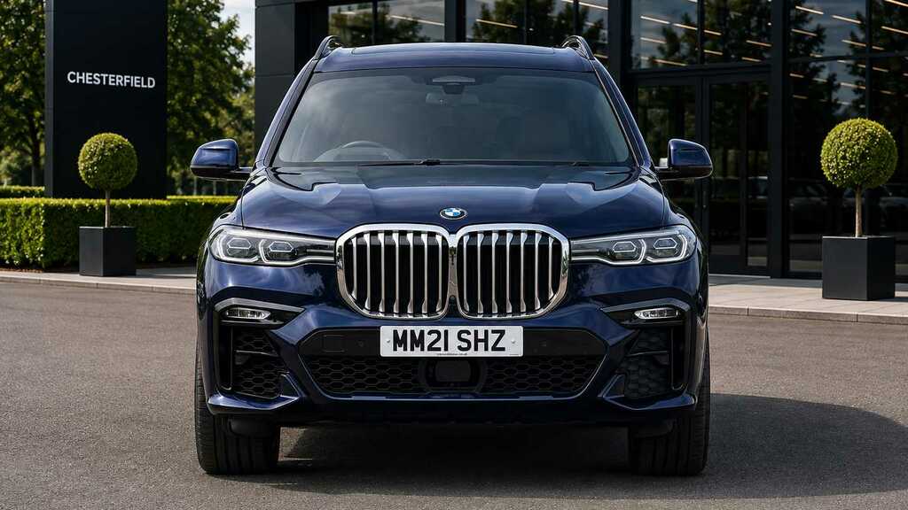 BMW X7 Xdrive40d Mht M Sport Step 2021 MM21SHZ Blue #4