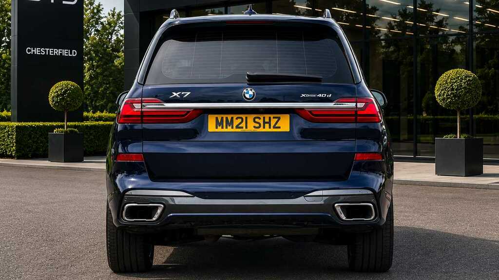 BMW X7 Xdrive40d Mht M Sport Step 2021 MM21SHZ Blue #5