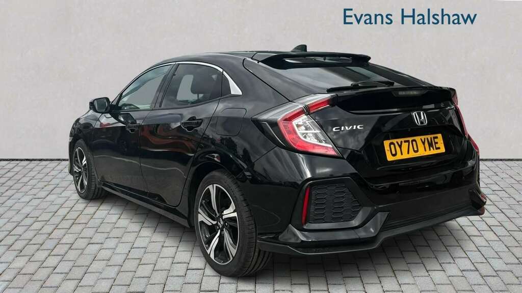 Honda Civic 1.0 Vtec Turbo 126 Ex 2020 Black #5
