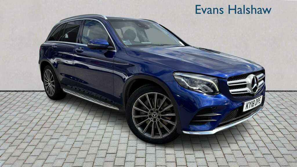 Mercedes-Benz GLC Class 350D 4Matic Amg Line Prem Plus 9G-tronic 2018 Blue