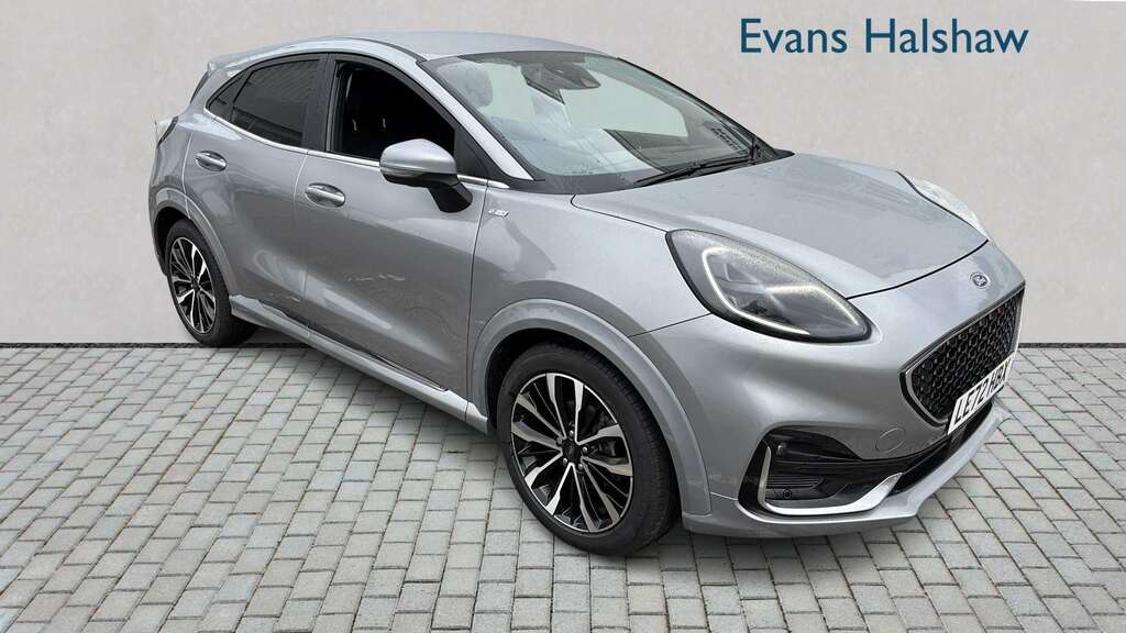 Ford Puma 1.0 Ecoboost Hybr Mhev 155 St-line Vignale Dct Silver