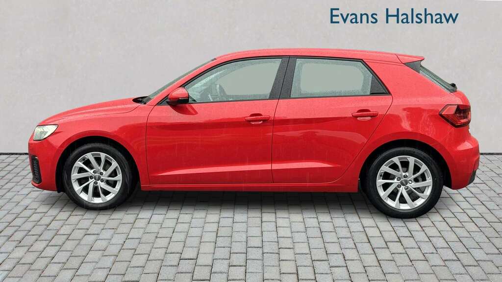 Audi A1 30 Tfsi Sport 2018 DS68UWR Red #5