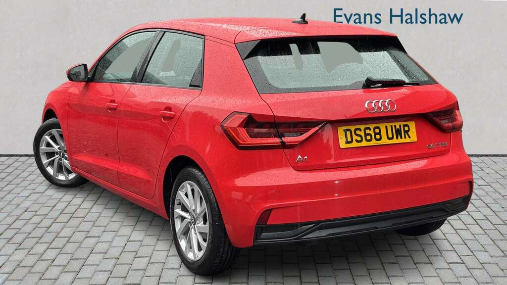 Audi A1 30 Tfsi Sport 2018 DS68UWR Red #3