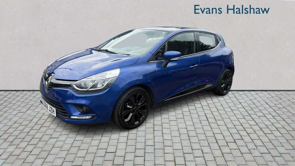 Renault Clio 0.9 Tce 75 Iconic 2018 SD68JZH Blue #3