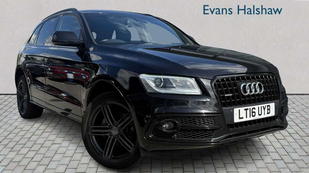 Audi Q5 2.0 Tdi 190 Quattro S Line Plus S Tronic 201 Black