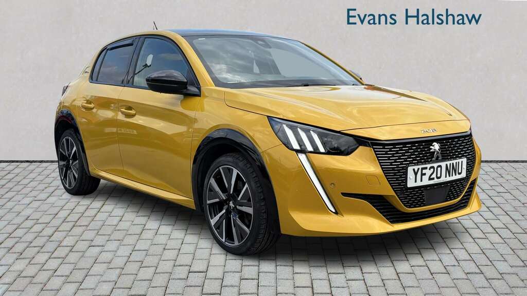 Peugeot 208 1.2 Puretech 100 Gt Line 2020 Yellow