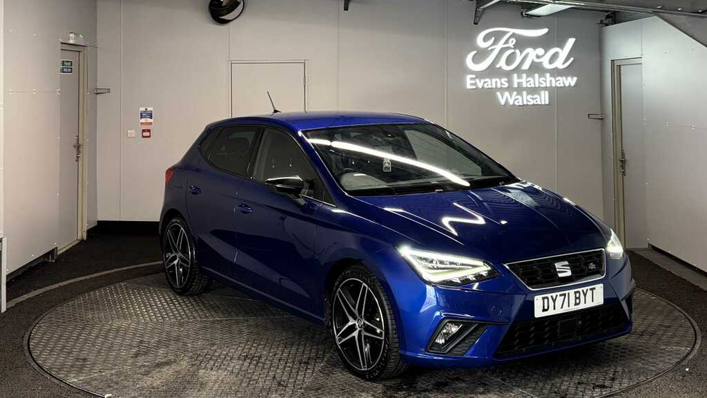 Seat Ibiza 1.0 Tsi 95 Fr Sport Ez 2021 Blue